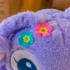 Jouets en peluche Angie violets mignons, jeu pour enfants, compagnon de jeu, cadeau de vacances, poupée, prix de machine, vente en gros