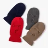 Shein's New Three Hole Face Mask Winter Skiing, Knitted Hat Cycling, And Hood For Men 103104