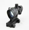 ACOG Style 1x32 Green dot Scope With Green Fiber Tactical Real Fiber Riflescope1236927