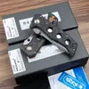 New Carbon Fiber Handle 273-03 Mini Adamas AXIS Folding Pocket Knife 440C Steel Blade Outdoor Tactical Combat Self-defense Knives EDC Tool BM 535 940 275