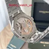 Последние часы AP Watch Calendar Watch Royal Oak Series 15510ST Клетчатая зеленая пластина Прецизионная сталь Мужская мода Досуг Бизнес Спорт Автоматические механические часы