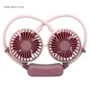 Electric Fans R9CD folding mini fan neckless charging quiet sportsH240313