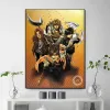 Stitch 5D Anime Saiyuki Diamond Painting Adventure Series Cartoon Manga Son Goku Cross Stitch Embroidery Picture Mosaic Bead Home Decor