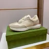 Nouveaux baskets de créateur hommes chaussures imprimer vérifier formateur plate-forme formateurs rayé Sneaker Vintage chaussure en daim