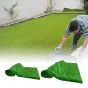 Lawn Artificial Grass Outdoor Fake Grass Carpet High Quality Plant Mat Fake Synthetic Garden Landscape Lawn Mat For Garden Lawn Grass