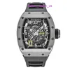 Grestest Gentlemen Wristwatch RM Watch RM Wristwatch RM030 Titanium Alloy Declarable Rotor Men's Watch RM030 T8