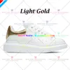 New Designer Casual Shoes Large Woman Mens White Smooth Calf Leather Flat Laces Platform Rubber Sole Sneakers Black Pink Light Blue Rounded Toe Suede Low Top 436