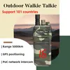 Talkie-walkie global 4G, positionnement GPS, talkie-walkie portable civil avec prise de charge, talkie-walkie extérieur