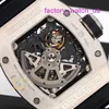 RM Watch Chronograph Classic Watch RM010 Automatisk Mechanical Watch Series RM010 Automation Platinum Limited Edition Sport Machinery Chronograph