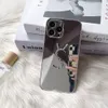 Lüks Kaplama Makyaj Ayna Telefon Kılıfı İPhone 15 Pro MAX MAX Case Apple iPhone 14 Pro MAX 13 Pro 12 11 Pro XS XS MAX XR 14 PLUS Kasa Üçgen P YL Altın Tasarımcı Phonecase