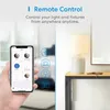 Meross Smart Plug 16A UE WIFI Socket Gutelet z monitorowaniem Assistant Assistant SmartThings 240228