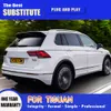 Auto Accessoires Achterlicht Montage Voor VW Tiguan Led-achterlicht 17-21 Streamer Richtingaanwijzer Achterlicht Rem achteruit Inparkeren Lichten