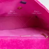 Bolsa de designer 10a qualidade espelhada 30cm bolsa de lona bolsa com capa de boca bolsa de corrente bolsa crossbody feminina bolsa de ombro yc624