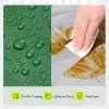 Filets 180GSM imperméable à l'eau tapis de tente camping feuille de sol anti-pluie pare-soleil voile jardin parasol ombre tissu PE revêtement bâche