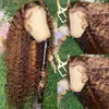 Synthetic Wigs Synthetic Wigs Highlight Wig Hair Deep Wave Frontal Wig 13x6 Lace Front Glueless Wigs Sale 13x4 Water Wave Curly Wigs ldd240313