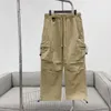 NK X ACG logo mens women Waterproof outdoor charging overalls Pocket 3D cut casual pants