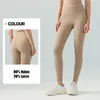 AL0lulu Lycra Yoga Spodnie wysokie talia Kobiet Kobiet Sports Sports Fitness Pants