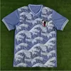 Koszulki piłkarskie Japan Jerseys Cartoon Isagi Atom Tsubasa Minamino Asano Doan Kubo Ito Women KIT KIT JAPOMESE SPECJALNY MUNIFE 23 24 Wersja koszulka piłkarska Wersja gracza