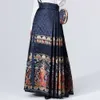 Ethnic Style Streetwear Elegant Chinese Hanfu Long Skirts Women Clothing Vintage Y2k Horse Face Skirt Fashion Clothes Casual