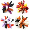 50 100 PC Pet Dog Hair Bows Grooming Product Halloween Rubber Bands Holiday Accessories Supplies Apparel251G