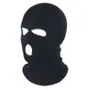 Masque syrien à trois trous pour appui-tête de siège de voiture, petite couverture tactique, couvre-tête noir Gini 889066