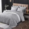 Comforters sätter varm försäljning 220x240cm sängäcke för sängfilt täcken rutig varm förtjockande bomullsbädda sammet fall sängäcke täcker sängkläder yq240313