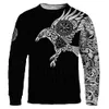 Vintage Men Cotton Tshirt Autumn Overized Sweatshirt för män Rund hals Casual Long Sleeve Tops Male Heavy Metal Streetwear 240227