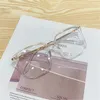 Okulary przeciwsłoneczne ramy kwadratowe Kobiety Mężczyzna okulary Wysoka jakość retro duże okularyczne okulary przezroczyste okulary 2024