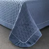 Comforters sets Luxury Solid Color Quilted Polyester/Cotton Bed Skirt Bedspread Quilt Set 1/3PCS Coverlet Bed Cover cases Blanket #/L YQ240313