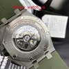 AP Hot Watch Racing Watch Royal Oak Offshore Series Precision Steel Forged Carbon Automatic Machinery 44mm Datum Display Timing Funktion Mens Business Chronograph