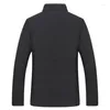 Vestes pour hommes Veste polaire épaissie Hiver Business Stand-Up Parker Casual Manteau épais -30 degrés Collier de fourrure chaude