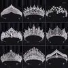 Hair Clips Itacazzo Bridal Wedding Ornament Silver-color Crystal Crown Alloy Women's Fashion High End Atmosphere