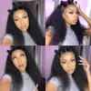 Yyong Hair Brazilian Kinky Curly Bundles With Closure 3/4 Bundles Human Hair With Closure Remy Hair Weave Bundles With Closure 240312