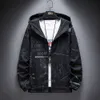 Autumn Student Double-sided Jacket, Men's Trend, Casual and Handsome New Plus Fat Oversized Jacket