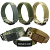 Dog Collars & Leashes Camouflage Pet Collar Tactical Training Dogs Necklace Choker Nylon Adjustable Large Accessories M-XL229m