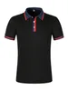 2024 MENS POLO SHIRT Business Casual Summer Short Sleeve Button T-Shirt Loose and Bekväm klädmod Polo Shirt 240313