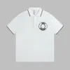 Masculino plus t polos camisa em branco bordado de alta qualidade camisas poliéster quantidade masculina gola alta x446