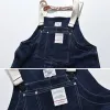 Denim Overalls Männer Fracht Arbeit Bib Hosen Männliche Funktionale Multi-Taschen Herren Hosen Streetwear Overalls Männer