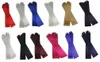 В наличии белые черные атласные перчатки Вечерние перчатки Opera Arm Длинные перчатки Фиолетовые свадебные перчатки для формального женского белья4367341
