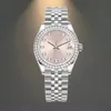 Nya kvinnor Datejust Womens Watch Diamond Rom Dial Designer Watches Automatisk rörelse Mekanisk 31mm rostfritt stål Kvinnavlockningar Womenwatch Relogio Senhora