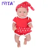 IVITA 100シリコーンリボーンベビードールペイントリアルな生まれた生まれたbebe人形子供のための卸売おもちゃクリスマスギフト240304