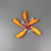 Flores decorativas Camarão Tempura Frito Artificial Simulado Decorações Falsas de Frango