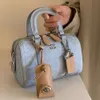 Designer Bags Are 90% Off Cheaper South Chio2nd Platinum Blue Sea Pillow Bag for Womens 2024 New Handbag Shoulder Crossbody