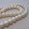Pendentifs 8-9mm véritable blanc naturel Akoya perle de culture collier boucle d'oreille 18"