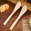 Dinnerware Sets 20 Pcs Cream Cheese Dumpling Filling Spoon Wooden Spreader Applicator Butter Wonton Stuffing Jam