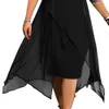 Womens Mid Skirt Summer Casual Dresses Fashion Design Stitching Sequined Off Shoulder Loose Large Size Dress