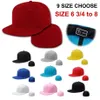 Monterade mössor hattar nya 9 storlekar passande lastbiler York stängd mens bill hiphop vanlig baseball snapback tomt fast platt visir av era q070263a