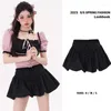 Work Dresses Summer Outfits For Women 2024 Pink Two-Piece Set Skirt Girl Lace Splicing Short Sleeve Crop Top Korean Sexy Prom Y2k