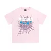 Zomer nieuwe mannen Spider555 T-shirt Designer High Street populaire mode High Street katoenen T-shirt met korte mouwen Ademend voor mannen en vrouwen