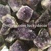 1000g Top Uruguay Amethyst Quartz Geode Cave Mineral Prov Slumpmässig storlek Oregelbunden rå grov chakra helande lila kristall Gemsto303Z
